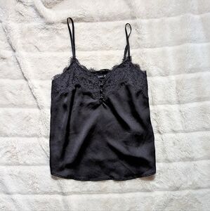 A&F Lace Trim Camisole Top